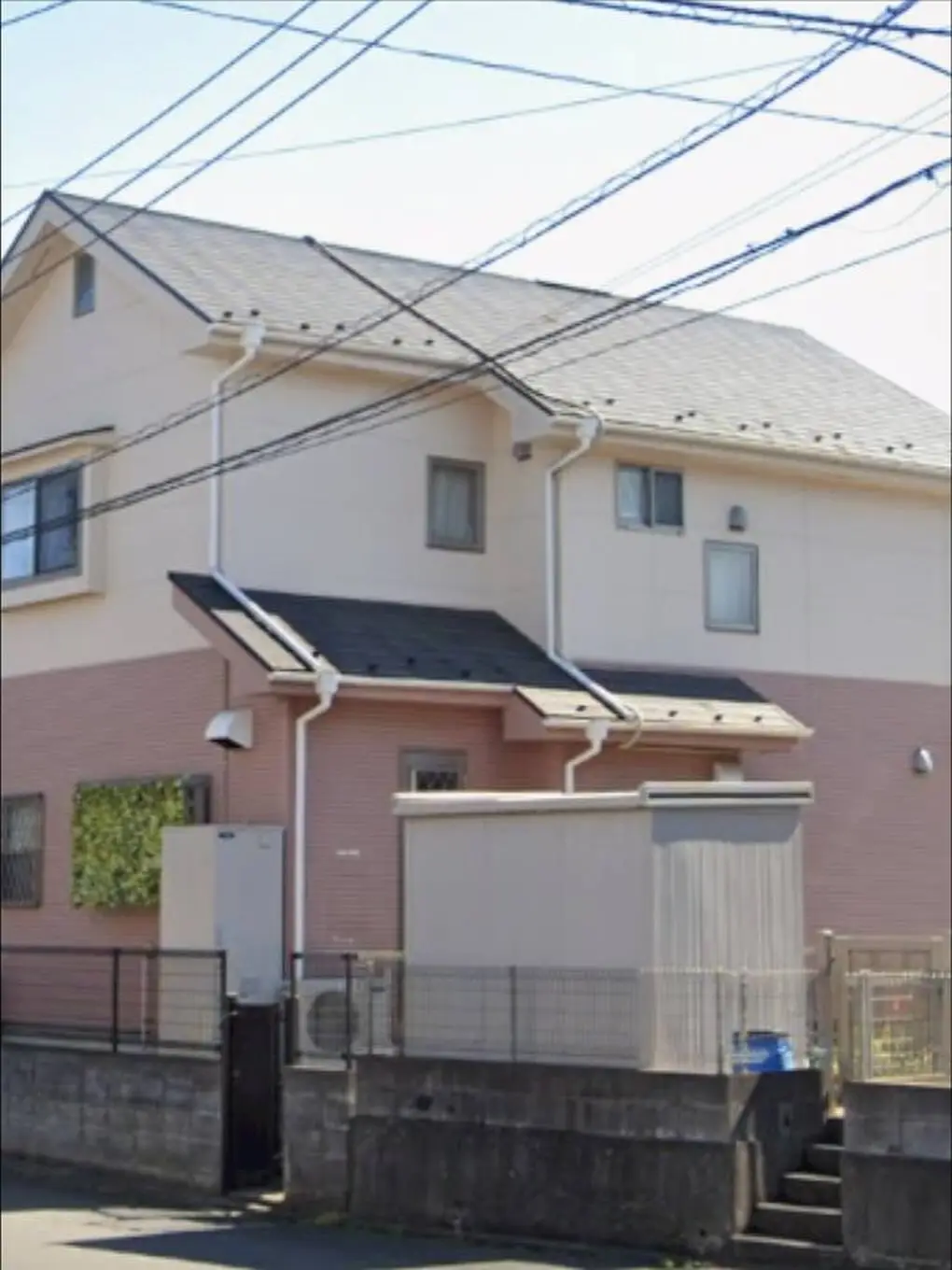 青梅市 S様邸の外壁塗装と屋根カバー工事前の外観